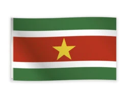 Vlag Suriname 1,5m