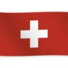 Vlag Zwitserland 1,5m -Feestartikelen Winkel vlag zwitserland 15m