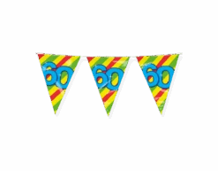 Vlaggenlijn 60 Jaar Gekleurd 10m