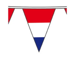 Vlaggenlijn Nederland 10m -Feestartikelen Winkel vlaggenlijn nederland 10m 2
