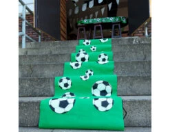 Voetbal Loper 60cm 4,5m -Feestartikelen Winkel voetbal loper 60cm 45m 2