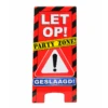 Warning Sign Geslaagd Verkeersbord 62,5cm -Feestartikelen Winkel warning sign geslaagd verkeersbord 625cm