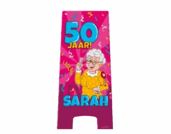 Warning Sign Sarah Cartoon 58cm 5 Warning Sign Sarah Cartoon 58cm -Feestartikelen Winkel warning sign sarah cartoon 58cm 1