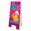 Warning Sign Sarah Cartoon 58cm -Feestartikelen Winkel warning sign sarah cartoon 58cm