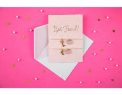 Wenskaart Best Friend Armbanden 14,8cm -Feestartikelen Winkel wenskaart best friend armbanden 148cm 3