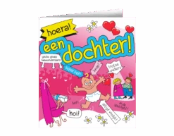 Wenskaart Dochter 16,5cm