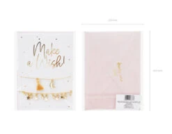 Wenskaart Make A Wish Armbanden 14,8cm -Feestartikelen Winkel wenskaart make a wish armbanden 148cm 5