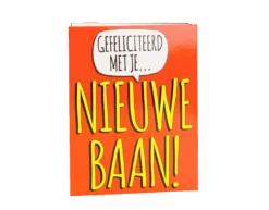 Wenskaart Nieuwe Baan 17cm