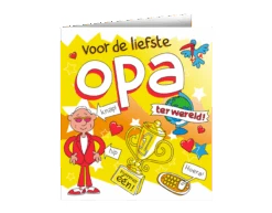 Wenskaart Opa 16,5cm