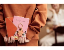 Wenskaart Sleutelhanger 16cm -Feestartikelen Winkel wenskaart sleutelhanger 16cm 2