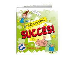 Wenskaart Succes 16,5cm