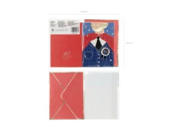 Wenskaart Super Dad 15,5cm -Feestartikelen Winkel wenskaart super dad 155cm 7