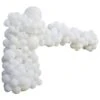 Witte Ballonnenboog XL DIY Set -Feestartikelen Winkel witte ballonnenboog xl diy set