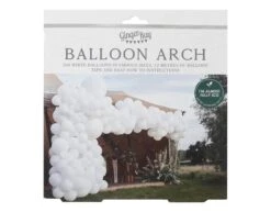 Witte Ballonnenboog XL DIY Set -Feestartikelen Winkel witte ballonnenboog xl diy set 2