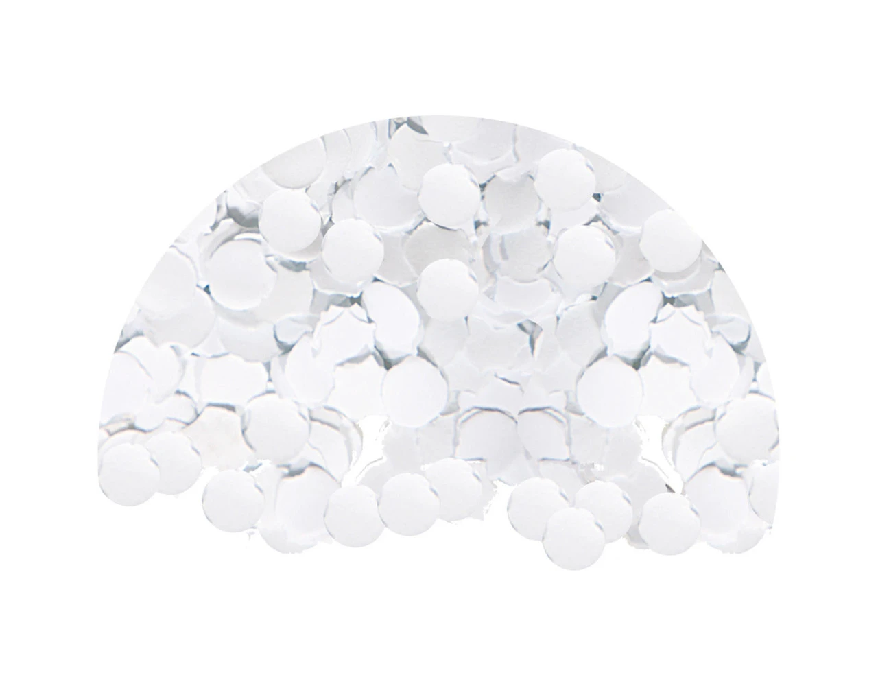 Witte Confetti 1kg 3 Witte Confetti 1kg