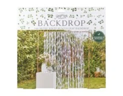 Witte Hangdecoratie Bladeren 1m -Feestartikelen Winkel witte hangdecoratie bladeren 1m 2