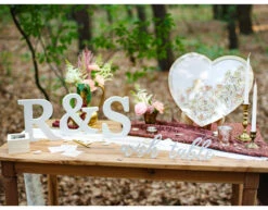 Witte Letter R Hout 20cm -Feestartikelen Winkel witte letter r hout 20cm 3