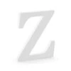 Witte Letter Z Hout 20cm -Feestartikelen Winkel witte letter z hout 20cm