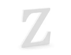 Witte Letter Z Hout 20cm