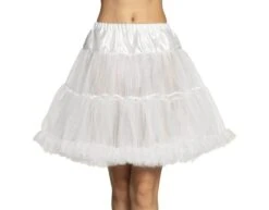 Witte Petticoat Deluxe -Feestartikelen Winkel witte petticoat deluxe 1