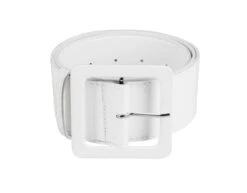 Witte Riem 1,15m -Feestartikelen Winkel witte riem 115m 1