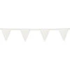 Witte Slinger Glitter Papier 6m -Feestartikelen Winkel witte slinger glitter papier 6m