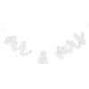 Witte Slinger Mr & Mrs 2m -Feestartikelen Winkel witte slinger mr mrs 2m
