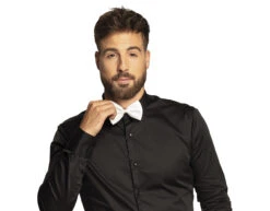 Witte Strik -Feestartikelen Winkel witte strik 1