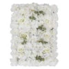 Witte Wanddecoratie Bloemen 60cm -Feestartikelen Winkel witte wanddecoratie bloemen 60cm