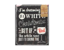 Wooden Sign Wine Chalkboar -Feestartikelen Winkel wooden sign wine chalkboar 3