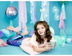 Zeemeermin Feesthoedjes 18cm 6st -Feestartikelen Winkel zeemeermin feesthoedjes 18cm 6st 3