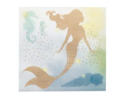 Zeemeermin Servetten Papier 33cm 20st