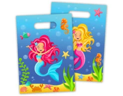 Zeemeermin Uitdeelzakjes Feest 8st