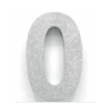 Zilver Tafeldecoratie Cijfer 0 Glitter 20,5cm -Feestartikelen Winkel zilver tafeldecoratie cijfer 0 glitter 205cm