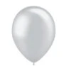 Zilveren Ballonnen Metallic 25cm 10st -Feestartikelen Winkel zilveren ballonnen metallic 25cm 10st