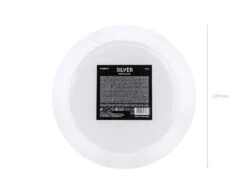 Zilveren Borden 23cm 6st -Feestartikelen Winkel zilveren borden 23cm 6st 8