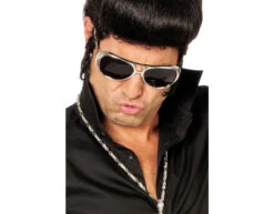 Zilveren Bril Elvis -Feestartikelen Winkel zilveren bril elvis 1