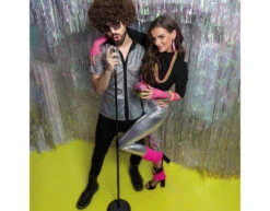 Zilveren Legging -Feestartikelen Winkel zilveren legging 3