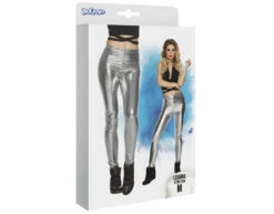 Zilveren Legging -Feestartikelen Winkel zilveren legging 4