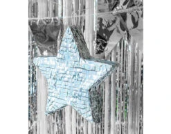 Zilveren Slinger XL 45cm 10m -Feestartikelen Winkel zilveren slinger xl 45cm 10m 2