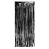 Zwart Deurgordijn Folie 2m -Feestartikelen Winkel zwart deurgordijn folie 2m