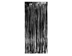 Zwart Deurgordijn Folie 2m