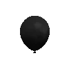 Zwarte Ballonnen 13cm 100st -Feestartikelen Winkel zwarte ballonnen 13cm 100st