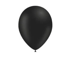 Zwarte Ballonnen 25cm 50st