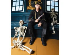 Zwarte Beenkappen 2st -Feestartikelen Winkel zwarte beenkappen 2st 4