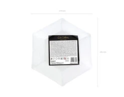 Zwarte Borden Gouden Sterren 20cm 6st -Feestartikelen Winkel zwarte borden gouden sterren 20cm 6st 8