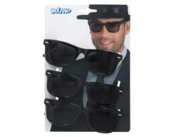 Zwarte Bril 3st -Feestartikelen Winkel zwarte bril 3st 2