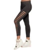 Zwarte Legging Gaten L-XL -Feestartikelen Winkel zwarte legging gaten l xl