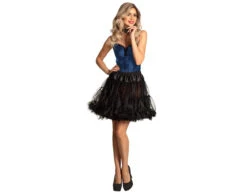 Zwarte Petticoat Deluxe -Feestartikelen Winkel zwarte petticoat deluxe 2
