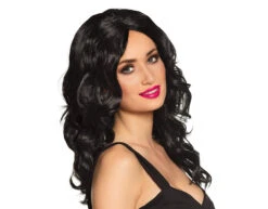 Zwarte Pruik Celebrity